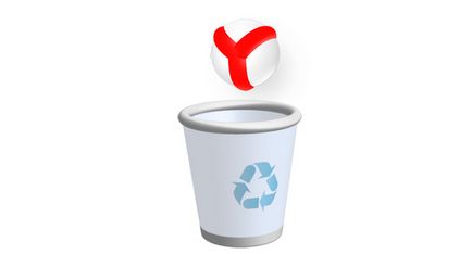Hogyan lehet eltávolítani a Yandex böngésző teljesen a számítógépről