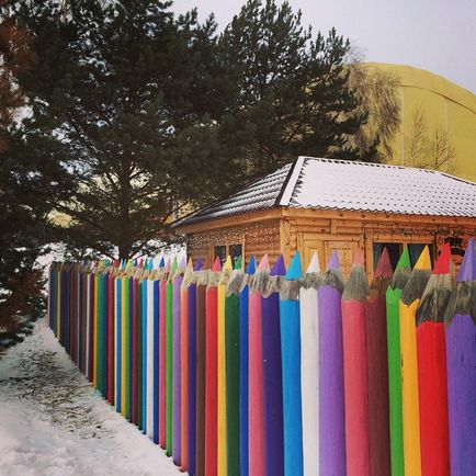 Hogyan díszíteni a kerítés az ország eredeti ötletek (díszíteni) Hogyan díszíteni a kerítés az ország eredeti ötletek