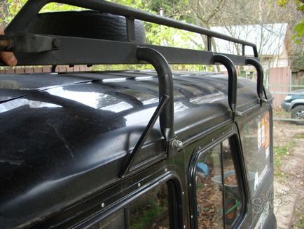 Hogyan kell telepíteni a rack UAZ (trunk) Hogyan kell telepíteni a rack UAZ