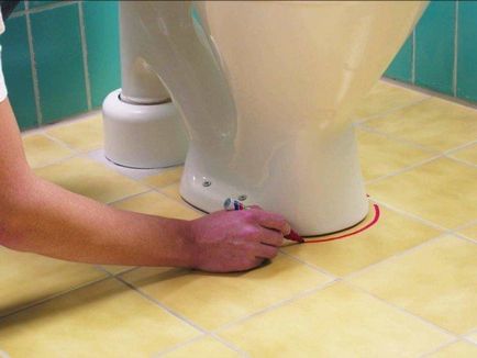 Hogyan kell telepíteni a WC a csempe saját kezűleg - módon kézi videóval