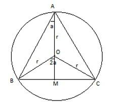Hogyan lehet megtalálni a területet egy egyenlő oldalú háromszög alapvető képlet