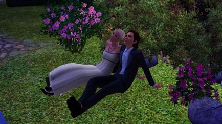 Mint a „The Sims 3” házasságot tipp a gyönyörű esküvő