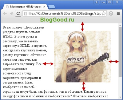 Hogyan kell behelyezni egy képet html (html pakolás kép) Hogyan kell behelyezni egy képet html