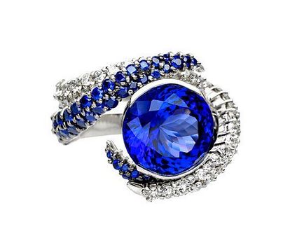 Tanzanite kő és annak tulajdonságait (fotó) (kő) Tanzanite kő és annak tulajdonságait (fotó)
