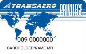 Transaero Privilege kártya