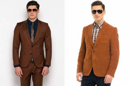 Brown férfi kabát - Ruházat uraknak (Brown) Brown férfi kabát - Ruházat uraknak