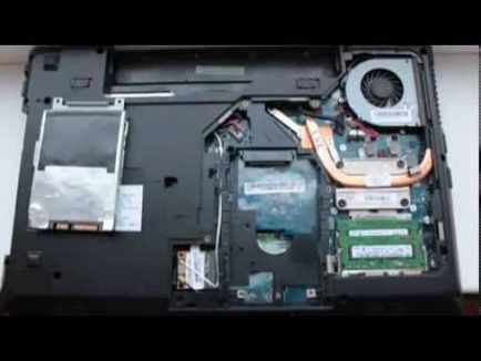 Lenovo g580 (Lenovo) laptop hogyan szétszedés és tisztítás