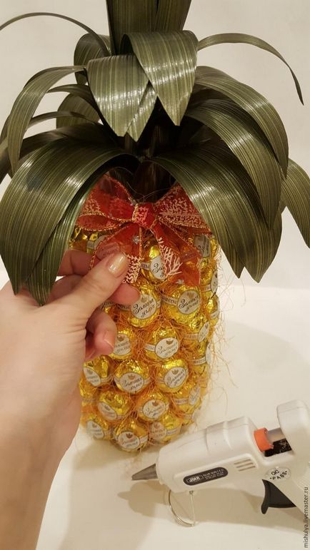 Mesterkurzus csinál a dal „ananász” származó édesség - Fair Masters - kézzel készített, kézzel készített