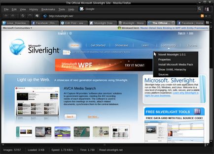 Áttekintés a Microsoft Silverlight
