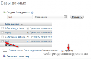 Basics phpmyadmin - minden, ami a web programozás