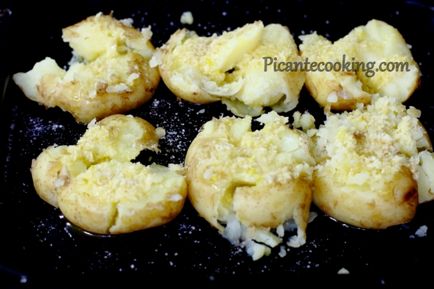 Sült burgonya fokhagymás sajt, picantecooking