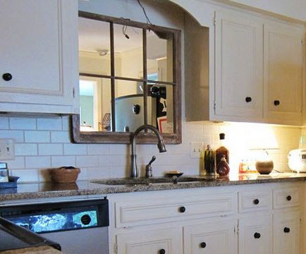 Elrendezés a lakás egy konyha ablak nélküli! Eredeti ötletek és egy fotót a konyha belsőépítészet ablak nélküli!