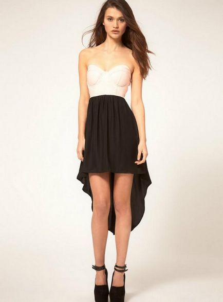 Dress egy vonat nyitott lábakkal esküvő, este, nyári modell (nyári ruhát egy vonat) Dress egy vonat nyitott lábakkal esküvő, este, nyári modell