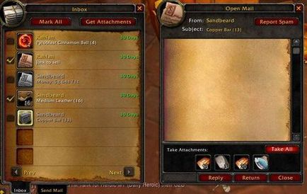 Mail World of Warcraft