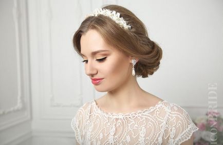 Frizura a tiara, iconbride