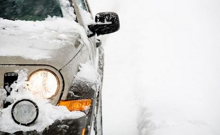 Melegítő alternatív véve a hideg motor (üzemanyag) Bemelegítés a hideg motor másik nézet