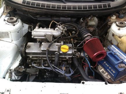 A fülpárnák cseréje motor 2110