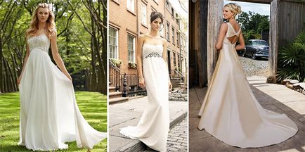 Egyszerű menyasszonyi ruha 2017 - Review, képek és videó