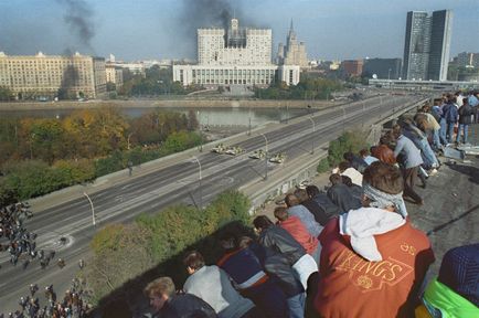 A forgatás a Fehér Ház 1993-ban (a felvétel) A forgatás a Fehér Ház 1993-ban