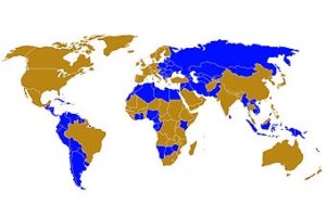 A fejlődő országok listáját harmadik világ országaiban, és a meghatározása a fő jellemzői