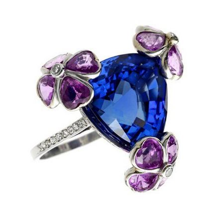 A ritka Tanzanite kő, a történelem és tulajdonságok - 30 fotó (Tanzanite kő) A ritka Tanzanite kő, a történelem és tulajdonságok - 30 fotó