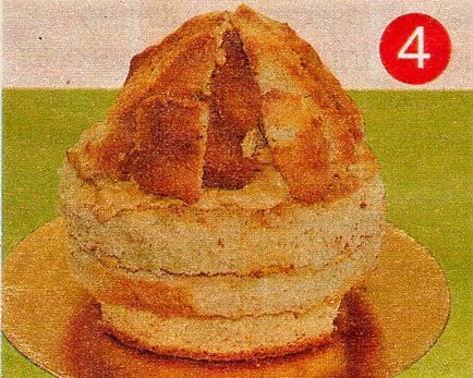 Recept egy finom sütemény örvendeznek, és megfelelnek a húsvéti torta - Csirke (recept) Recept egy finom sütemény örvendeznek, és megfelelnek a húsvéti torta - Csirke