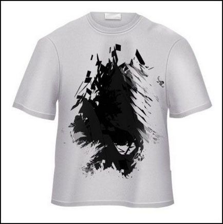 Döntetlen póló Photoshop (StrokePath kör kör) Rajzolj egy T-shirt a Photoshop