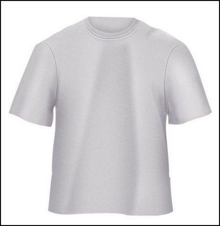Döntetlen póló Photoshop (Photoshop) Rajzolj egy T-shirt a Photoshop