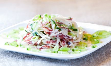 Saláták egyszerű és finom - receptek egyszerűek és finom saláták