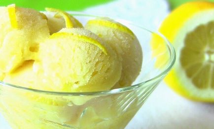 Sorbet - a recept otthon frissítő és könnyű desszert gyümölcs