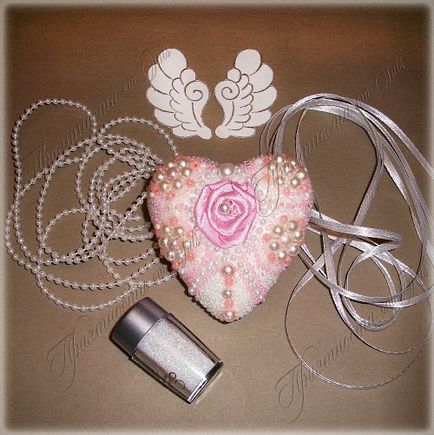 Hozzon létre egy dekoráció „érzékeny szív” - tisztességes iparos - kézzel készített, kézzel készített