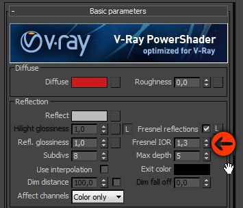 Létrehozása alapanyagok vray (anyagok) Létrehozása alapanyagokból vray