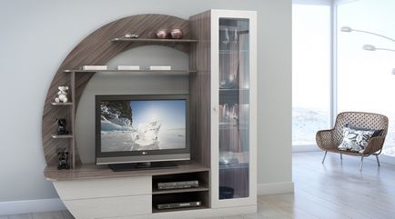 Fal a TV a nappaliban TV és fényképek nélkül helyet mini-hall, a fülke sarkában, Milánó olcsó és (élő) Fal a TV a nappaliban TV és fényképek nélkül helyet mini-hall, a fülke sarkában, Milánó olcsó és