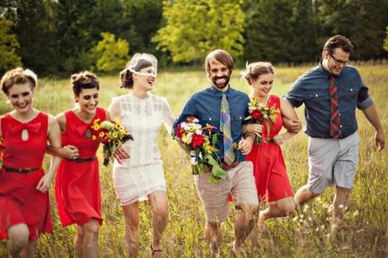 nyári esküvő stílus, amelyben a stílus nem diadalt 2017-ben