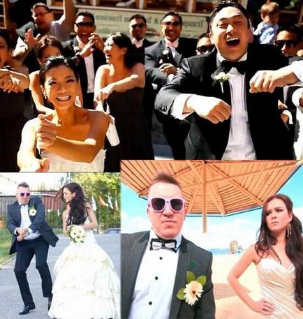 Az esküvő stílus Gangnam Style tippeket rendezésére