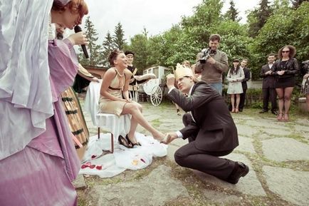 Esküvői kulisszák mesék (hagyományos és szokatlan)