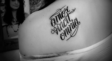Tattoo latin aforizmák és idézetek a szeretetről, egy online magazin tetoválás