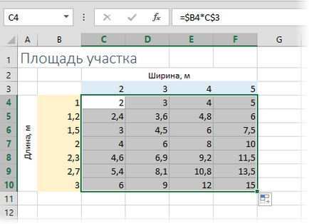 Sejttípusok hivatkozások Excel képletek