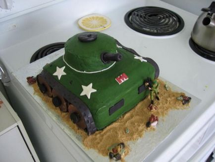 Cake tartály workshop (Cake Tank fokozatosan) Cake tartály workshop