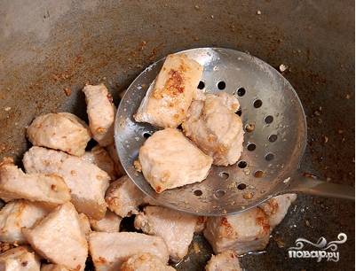 Sült burgonya hússal a sütőben - egy lépésről lépésre recept képeket a (sütő) Sült krumpli hús a sütőben - lépésről lépésre recept fotók