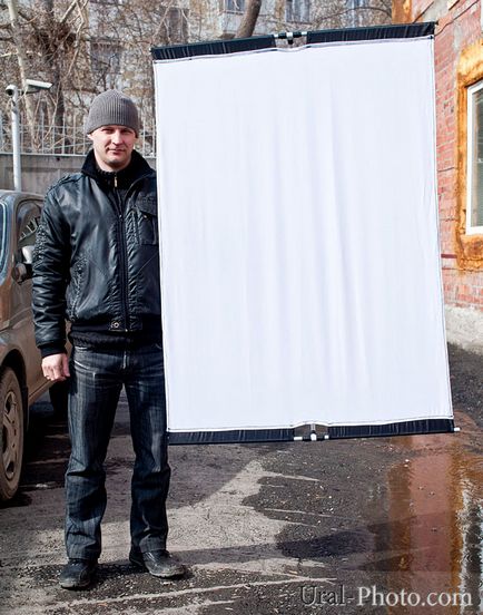 Ural fotó reflektor meg a kezét (a) Ural fotó reflektor meg a kezét