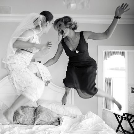 Reggel a menyasszony az esküvő előtt, hogyan kell megszervezni