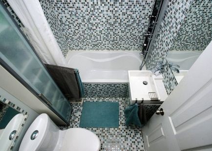 Fürdőszoba egy panel épület tervezési funkciók, az unió fürdőszoba