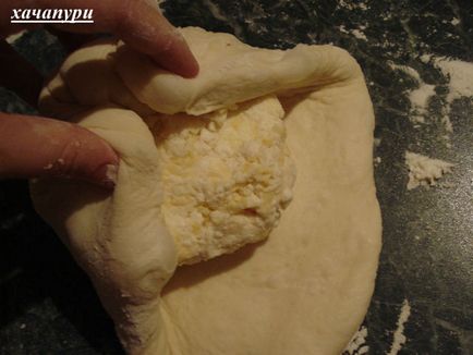 KHACHAPURI sajt-lépésre recept fotók