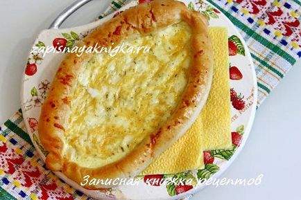 KHACHAPURI sajt-lépésre recept fotók