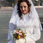 Téli esküvői ruha - fotó téli lehetőségek esküvői ruhák