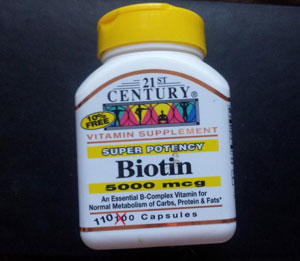 Biotin a haj, ami
