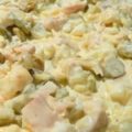 Saláta burgonya és a sárgarépa Saláta burgonya és a sárgarépa