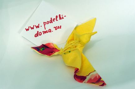 Készíts egy madár a kezét Készíts egy madár a kezét