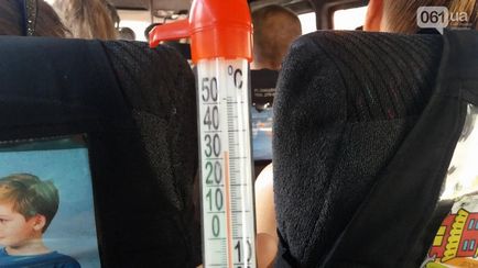 061 Pomeroy Zaporizhzhya shuttle hőmérséklete eléri a 41, fotók